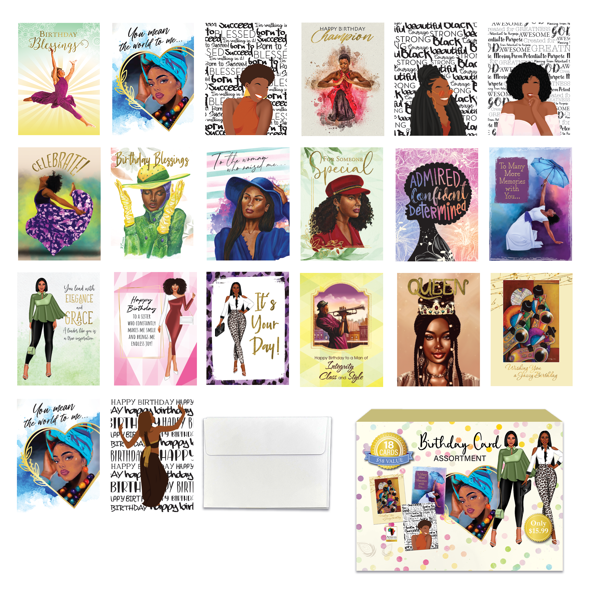 Birthday Card Assortment