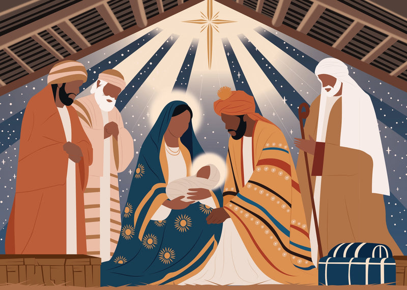 Nativity Christimas Card