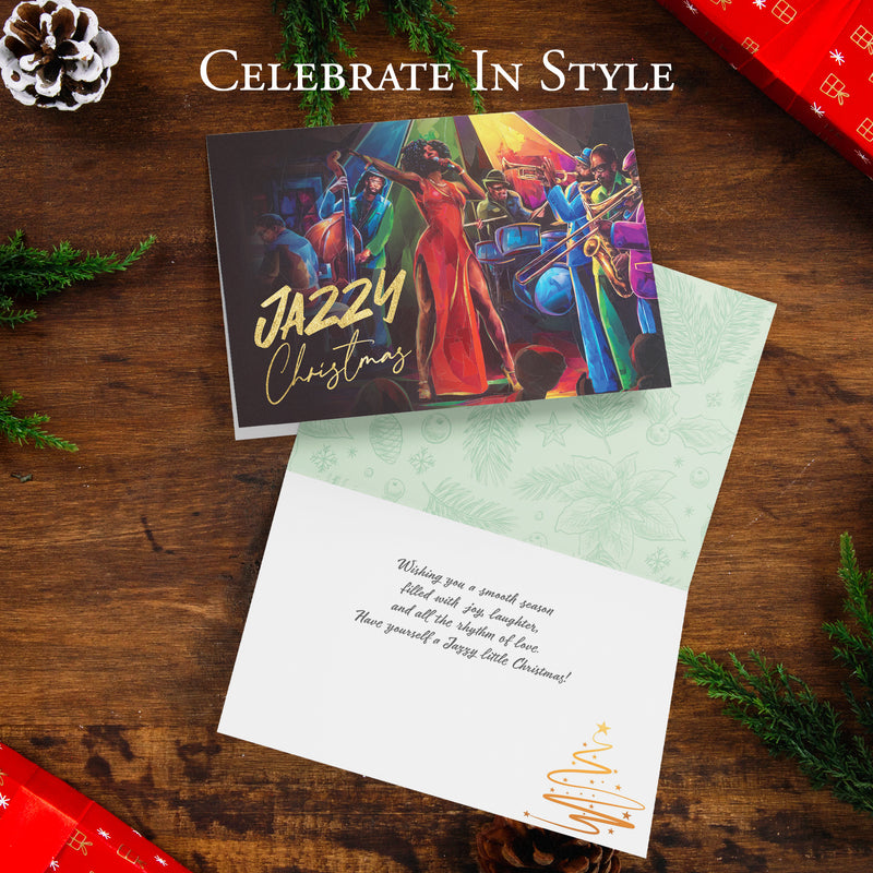 Jazzy Christmas Card