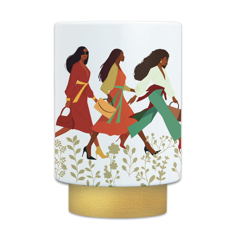Woman With God LED candle