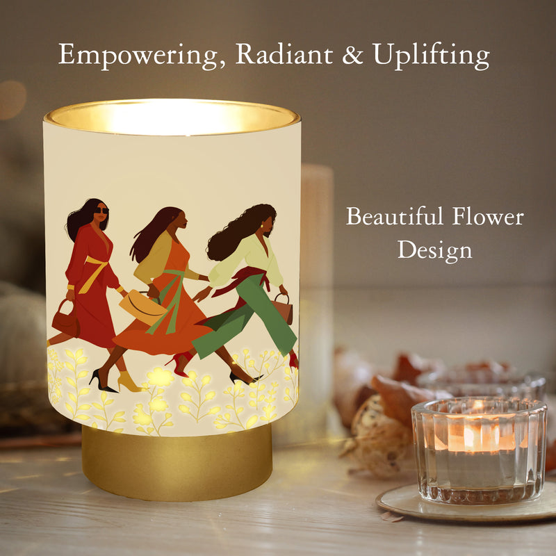Woman With God LED candle