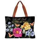 With God All Things Canvas Bag