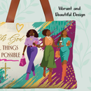 With God All Things Canvas Bag