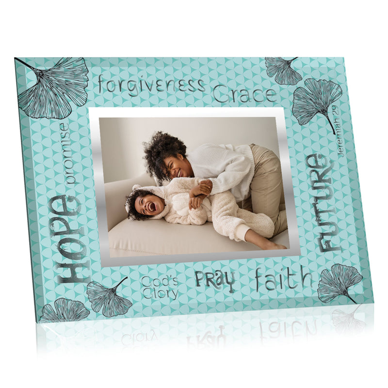 GLASS PHOTO FRAME - HOPE