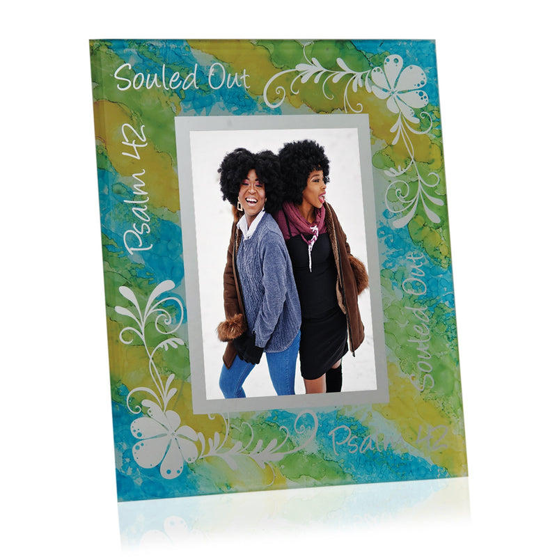 GLASS PHOTO FRAME - SOULED OUT