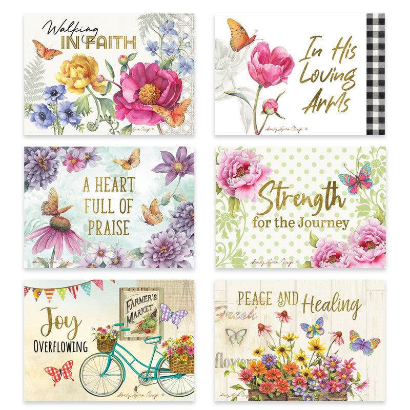 Sandy Clough Inspirational Greeting Card Assortment