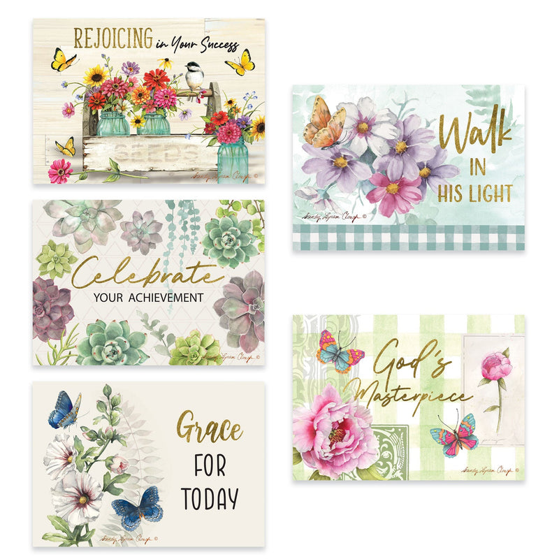 Sandy Clough Inspirational Greeting Card Assortment