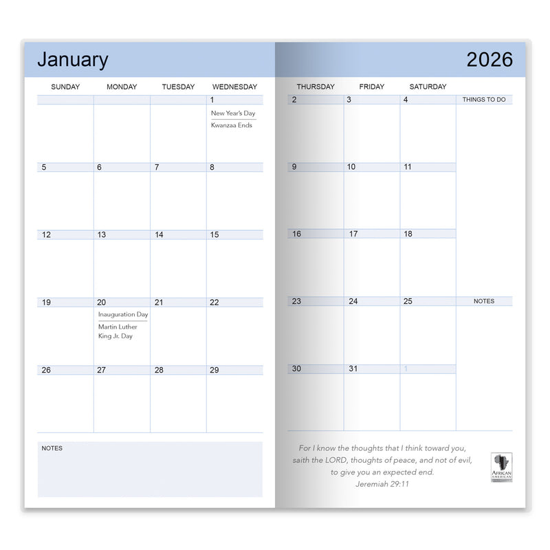 2026-2027 Sunday Morning Checkbook Planner