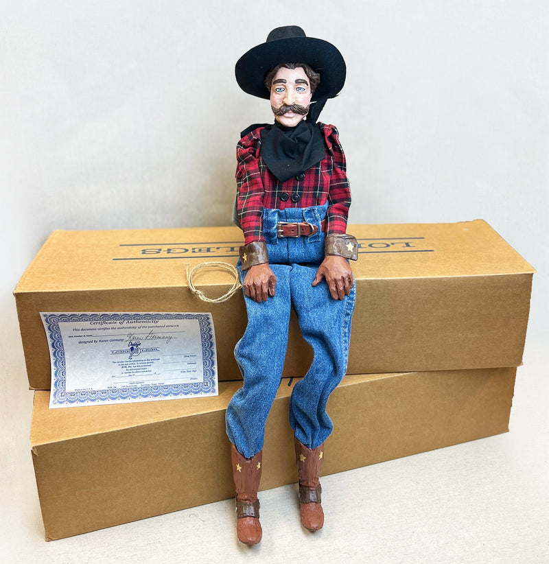 Cowboy Buck Daddy's Long Legs Doll