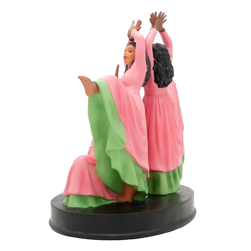 In Awe of You Figurine (Pink/Green)