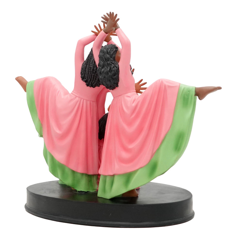 In Awe of You Figurine (Pink/Green)