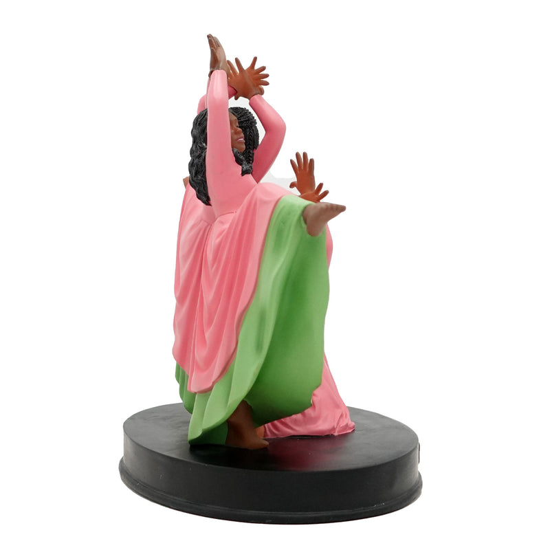 In Awe of You Figurine (Pink/Green)