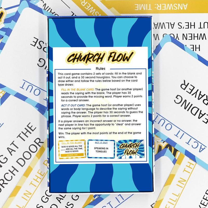 Church Flow Games Cards