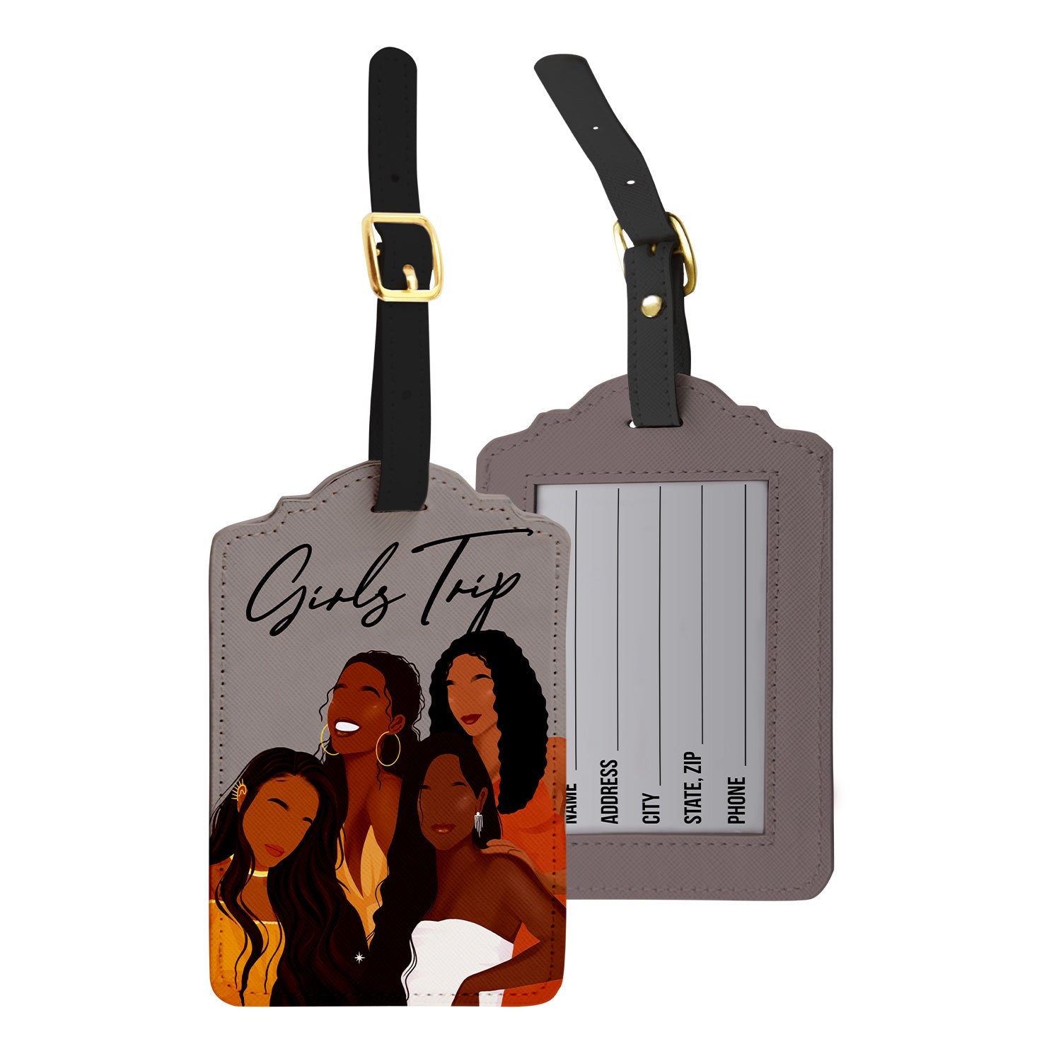 Girl Trip Luggage Tag Set