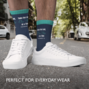 One Step At A Time Men Socks