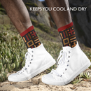 Kasai Red Patterned Men Socks