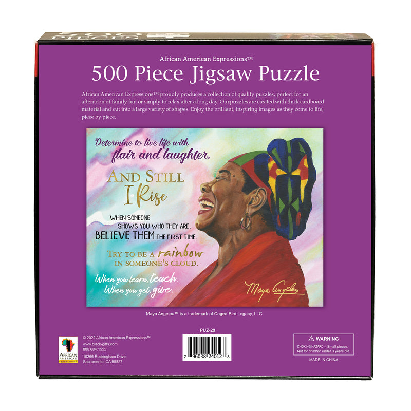 MAYA ANGELOU QUOTES PUZZLE