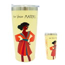 Her Voice Matters Small Tumbler