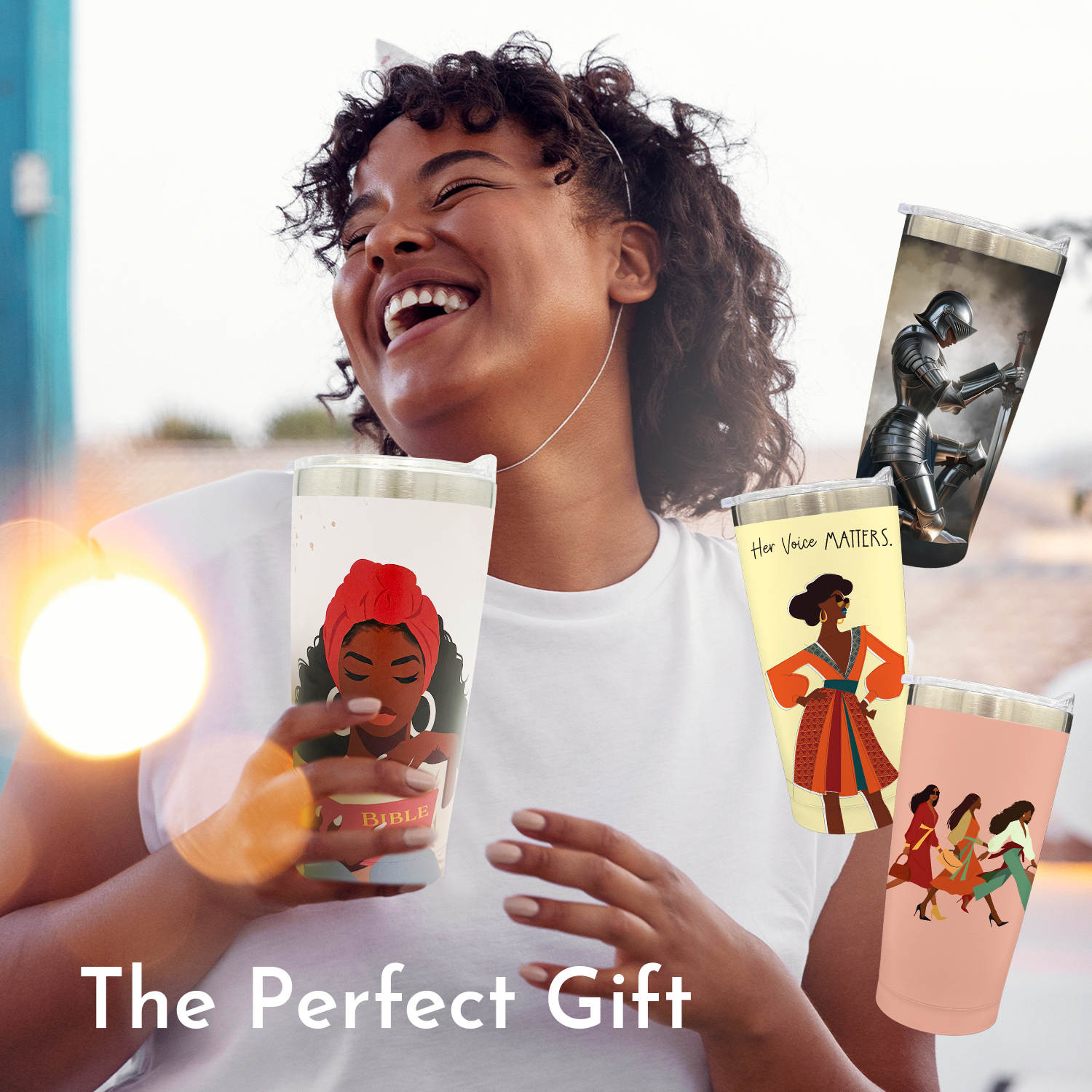 God's Presence Small Tumbler