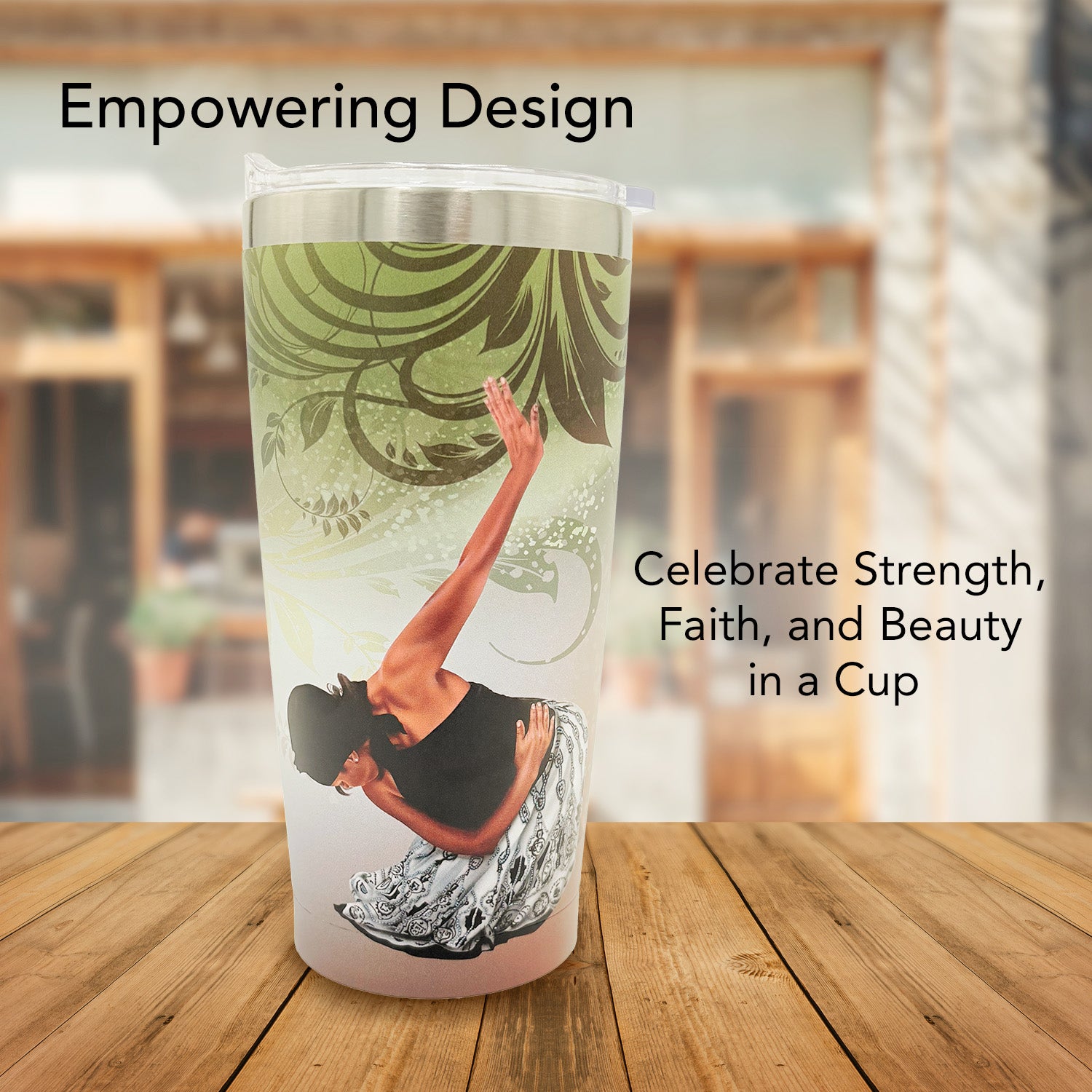 She Who Kneels Small Tumbler