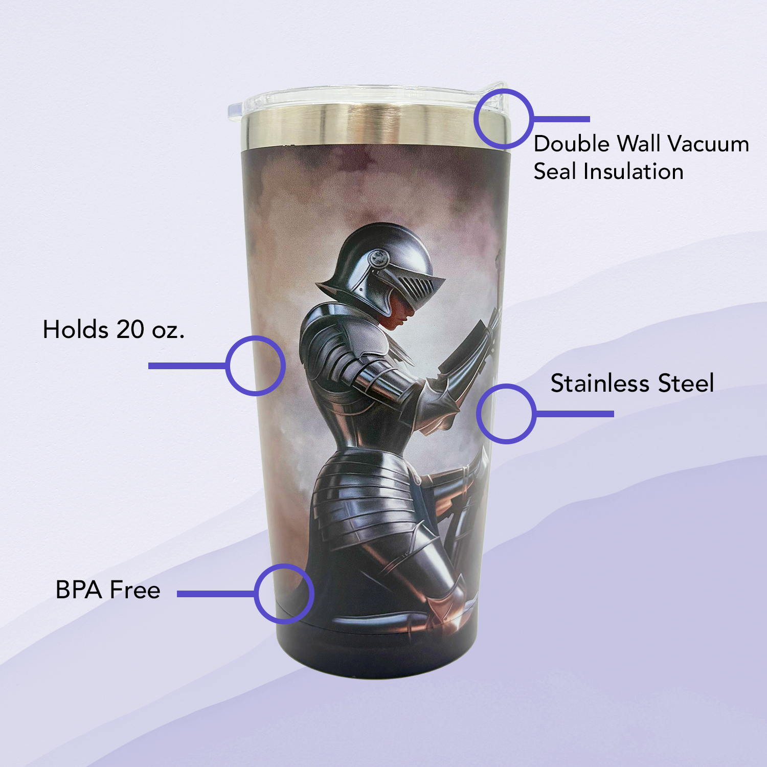 Woman Warrior Small Tumbler