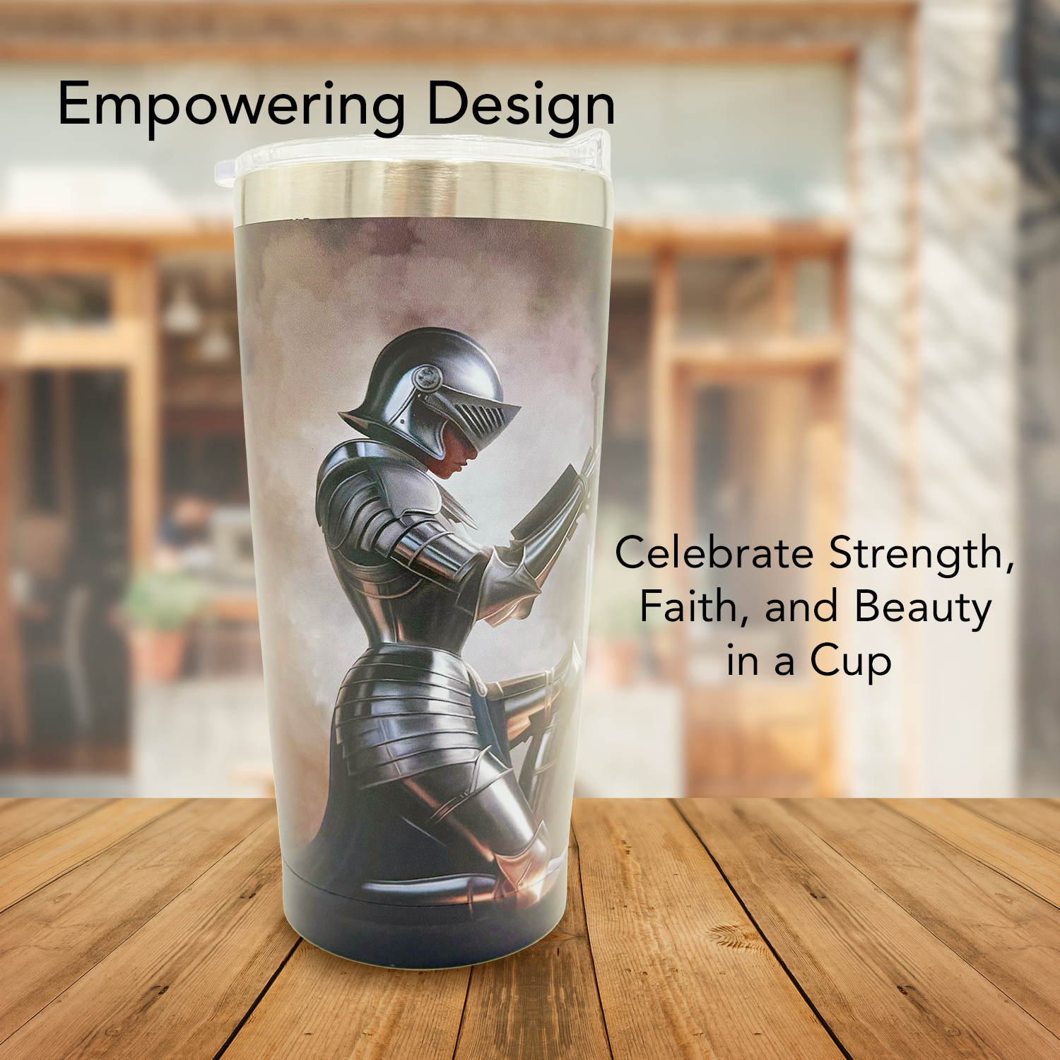 Woman Warrior Small Tumbler