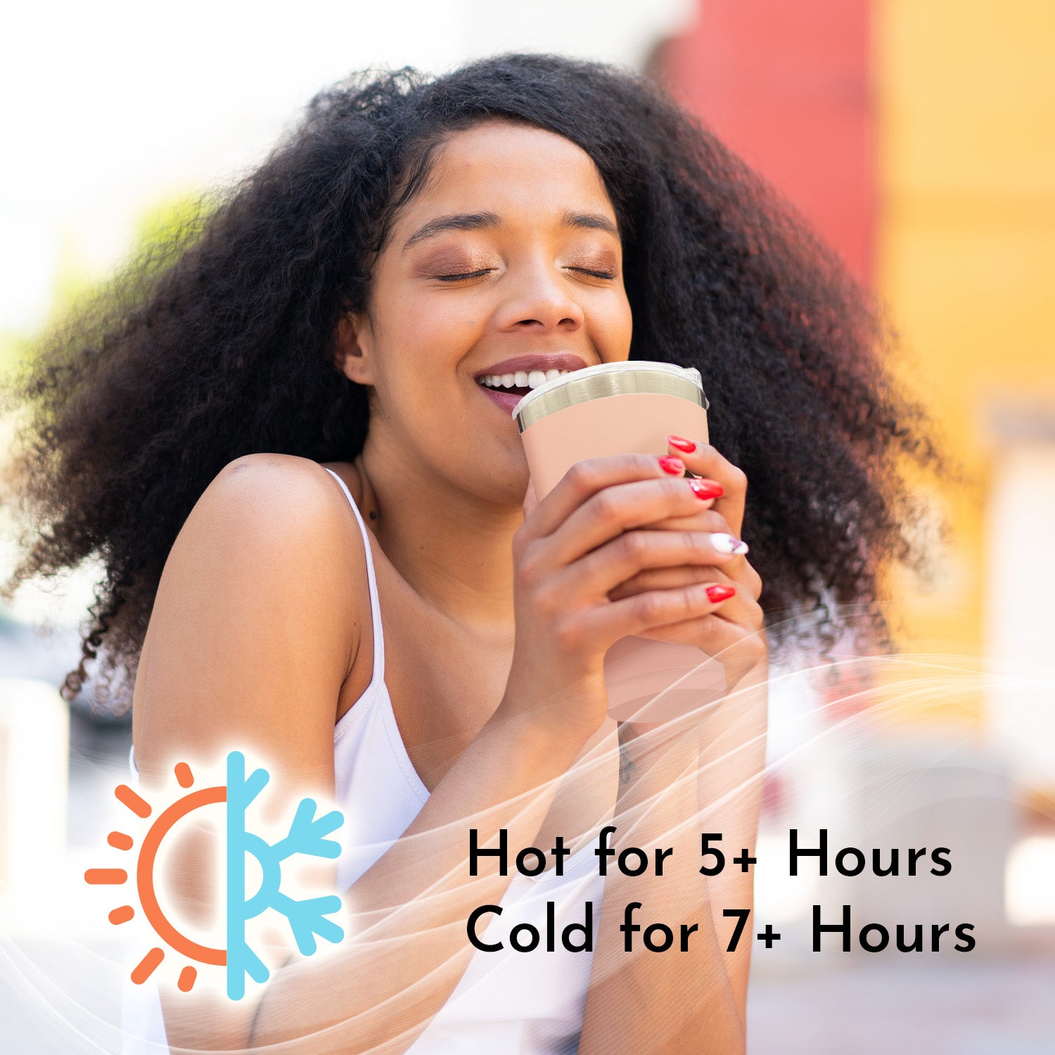 Woman With God Small Tumbler