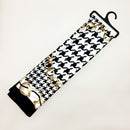 Satin Scarf (Gold Chain - White)