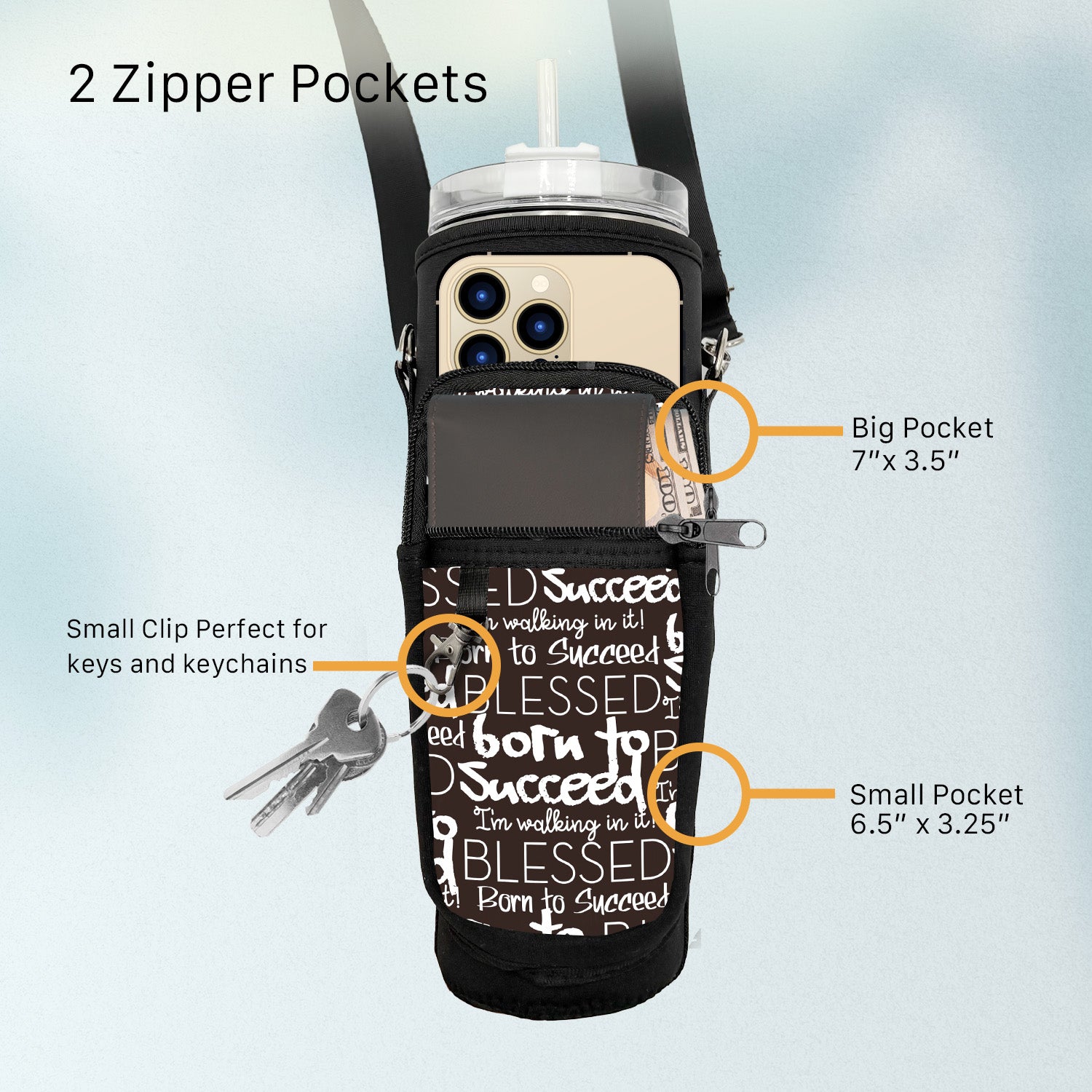 Born to Succeed Tumbler Holder