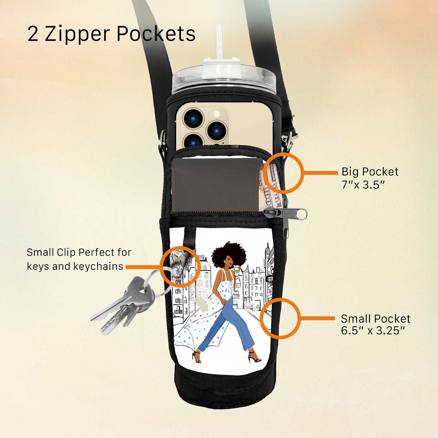 Her Voice Tumbler Holder