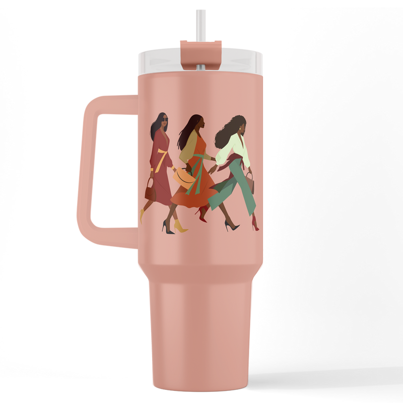 Woman with God Tumbler