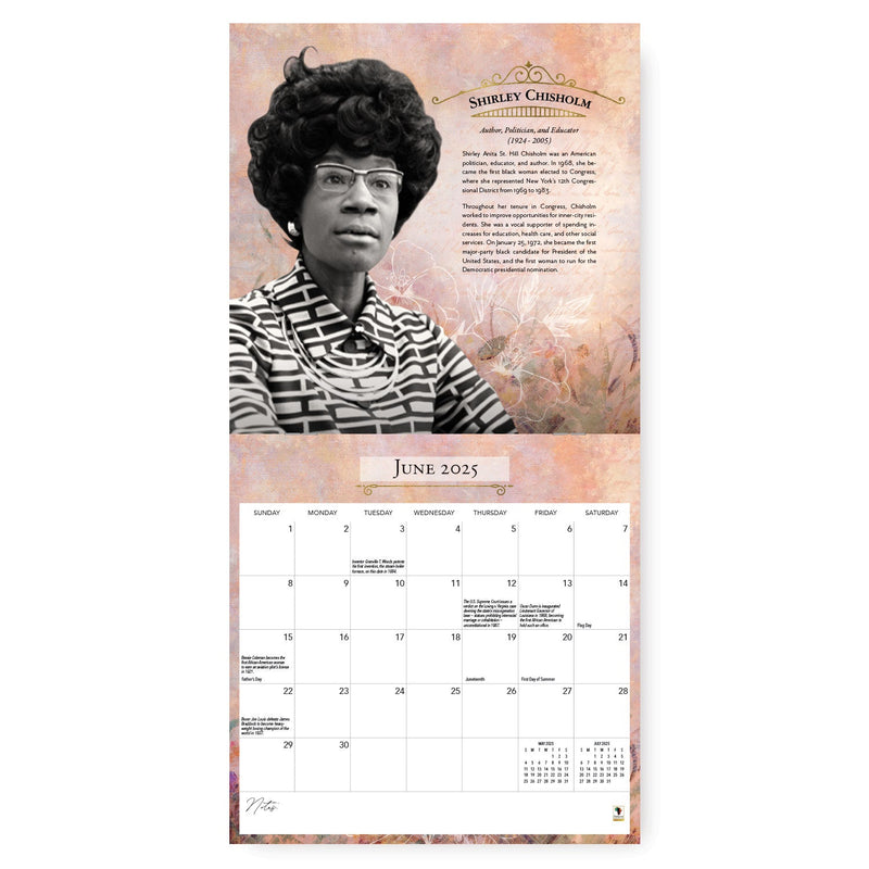 2025 Black History Calendar