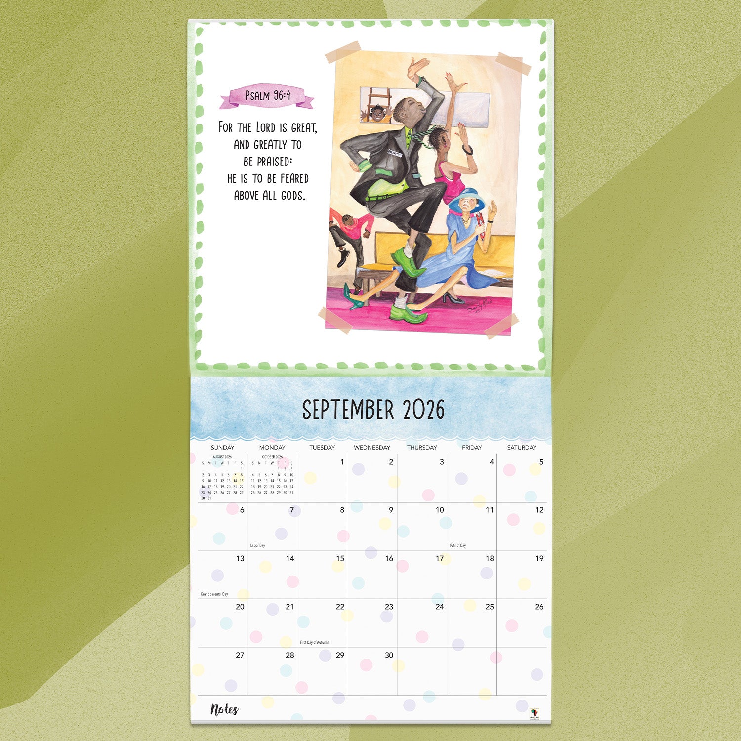 2026 Too Blessed Calendar