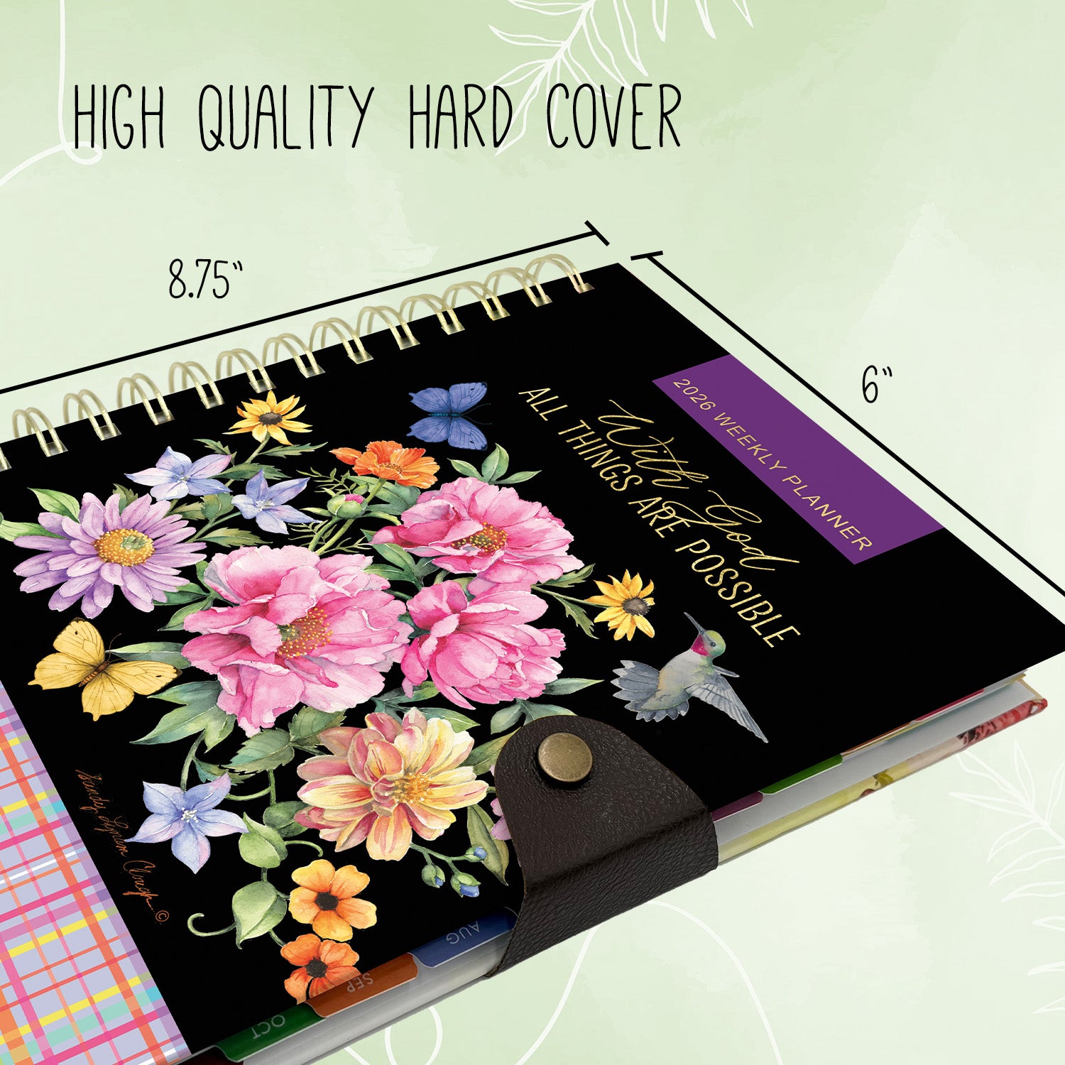 2026 With God All Things Weekly Planner