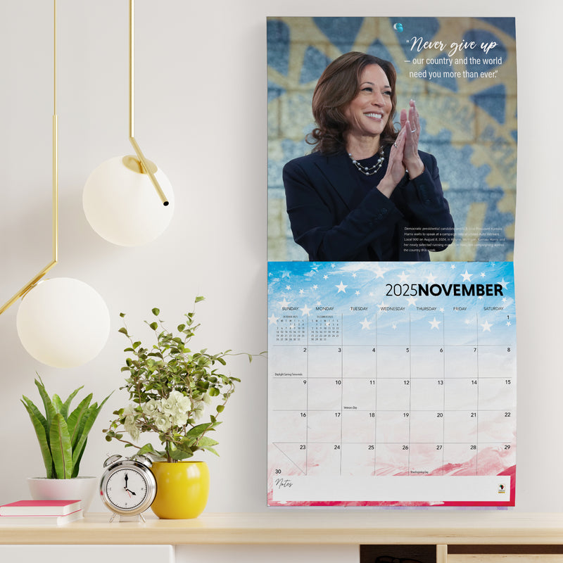 COMING SOON! 2025 Kamala Harris Wall Calendar