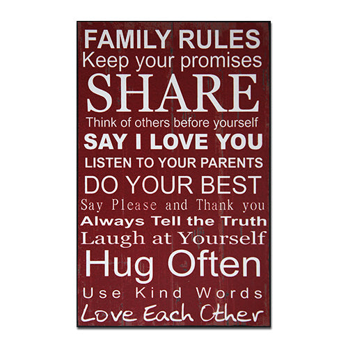 FAMILY RULES