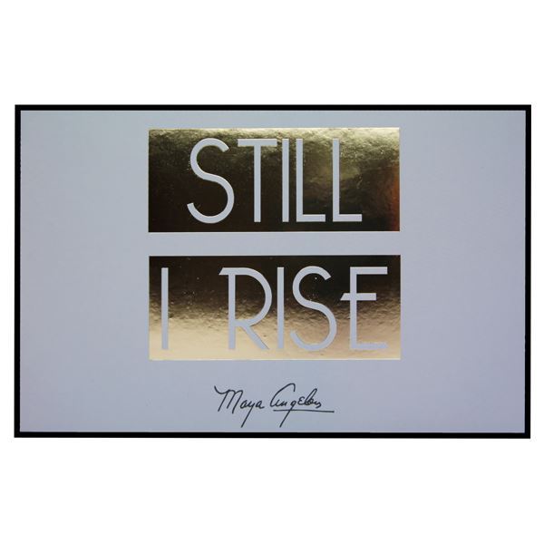 STILL I RISE WALL PLAQUE