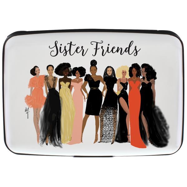 SISTER FRIENDS CARD HOLDER