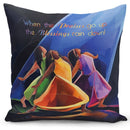 PRAISES GO UP PILLOW COVER