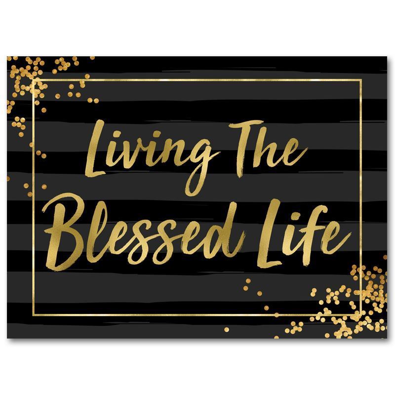 BLESSED LIFE WALL PLAQUE
