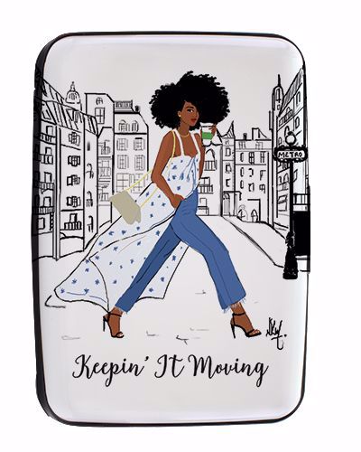 KEEPIN IT MOVING CARD HOLDER