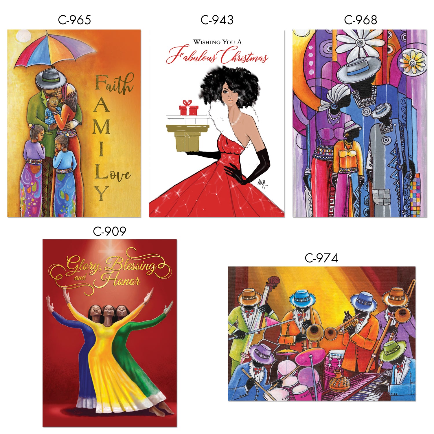 ASSORTMENT A505 (C909 C943 C965 C968 C974 )