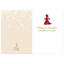 RED DRESS GLAMOROUS CHRISTMAS