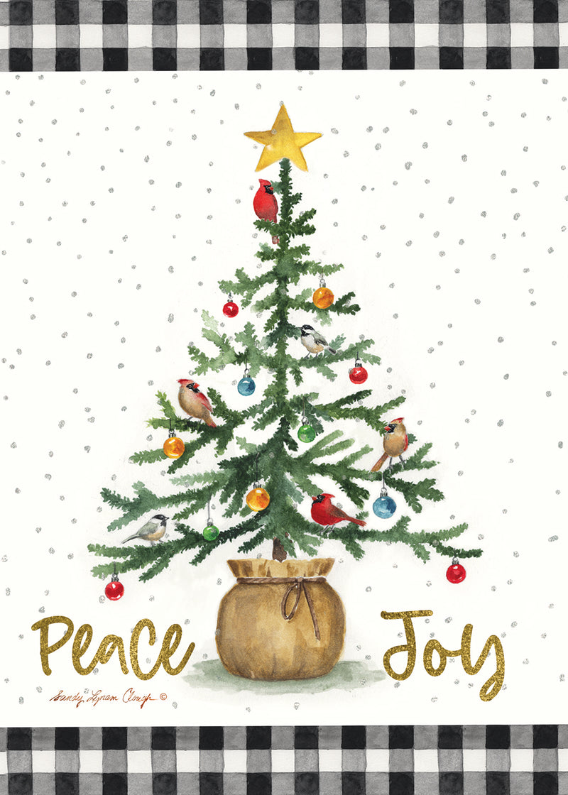Joy Christmas Tree Christmas Card