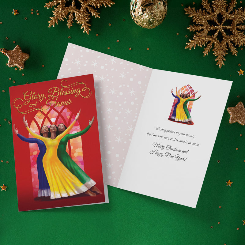 Praise Dancers Christmas Card