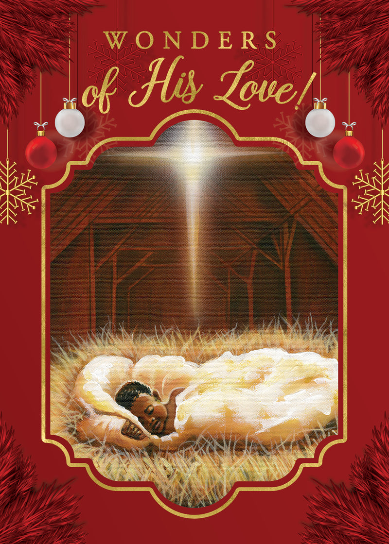 Wonders of His Love Christmas Card