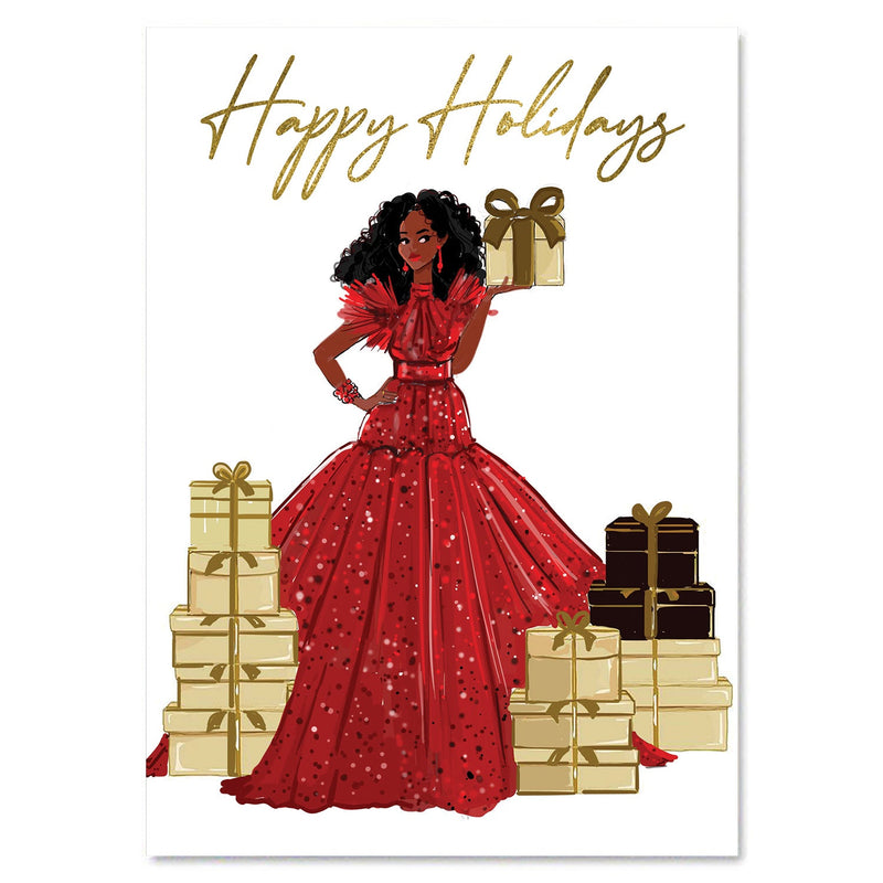 Happy Holidays Christmas Gift Card