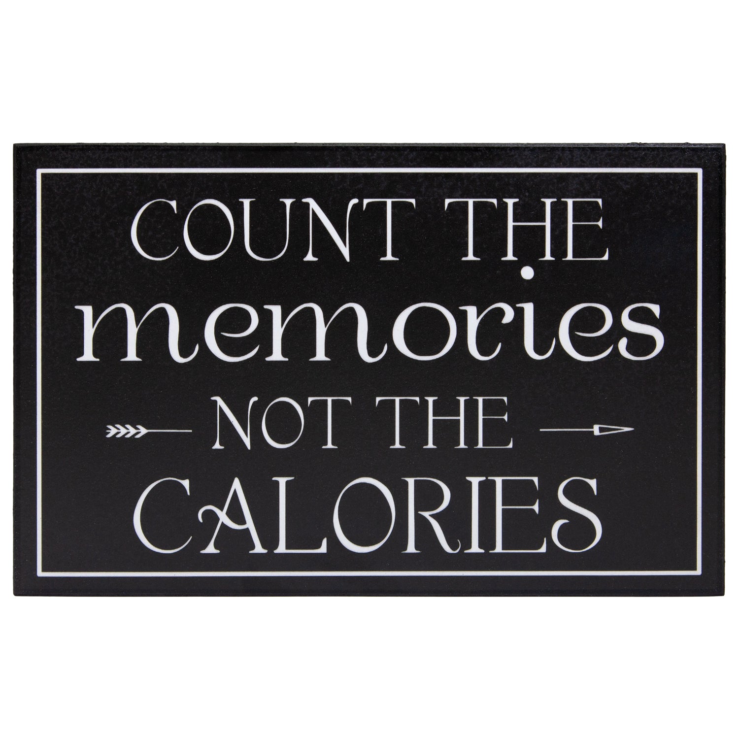COUNT MEMORIES WALL PLAQUE