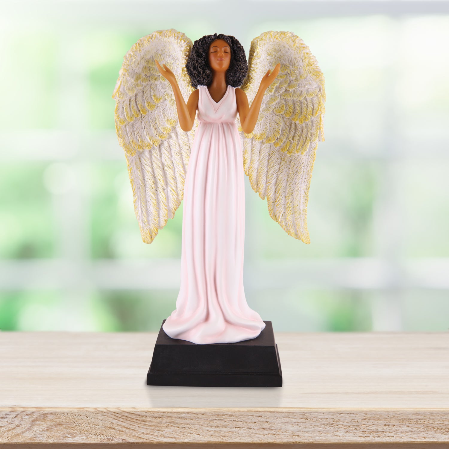 PINK ANGEL FIGURINE