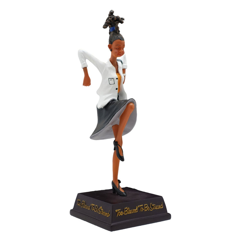 Too Blessed to be Stressed Figurine